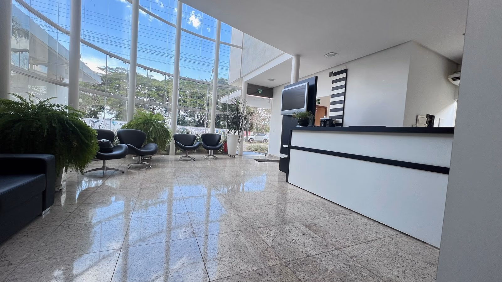 Recepção da unidade de Goianésia